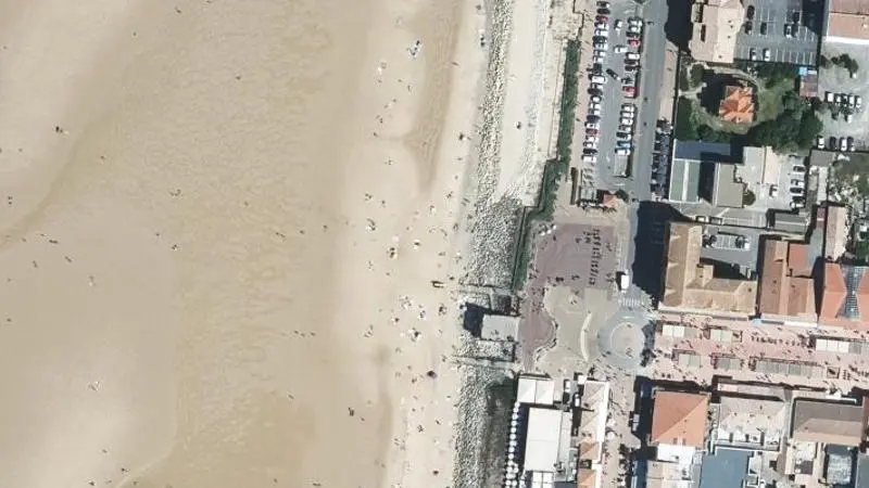 Vue aérienne : Centre