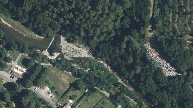 Vue aérienne : Palanquis
