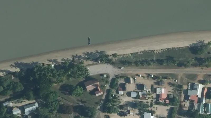 Vue aérienne : Plage des Hattes