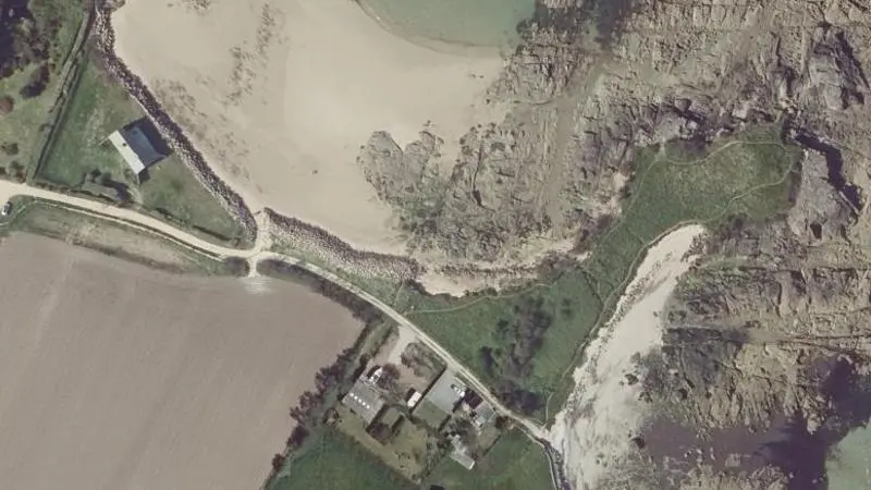 Vue aérienne : Anse de la Masse
