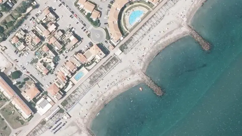 Vue aérienne : Frontignan Plage-Les Plaisanciers
