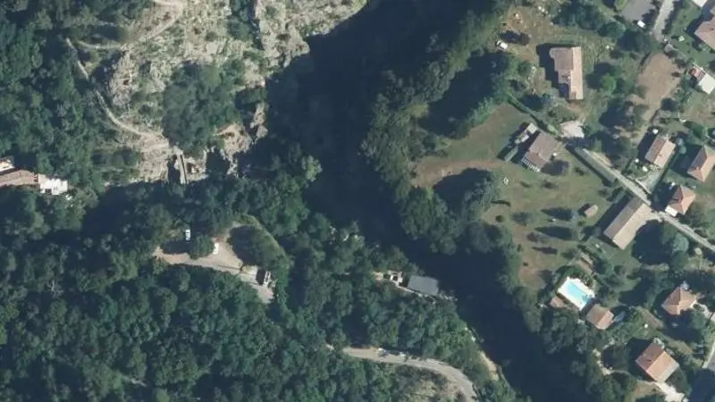 Vue aérienne : Le Lignon au Lieu Dit la Turbine