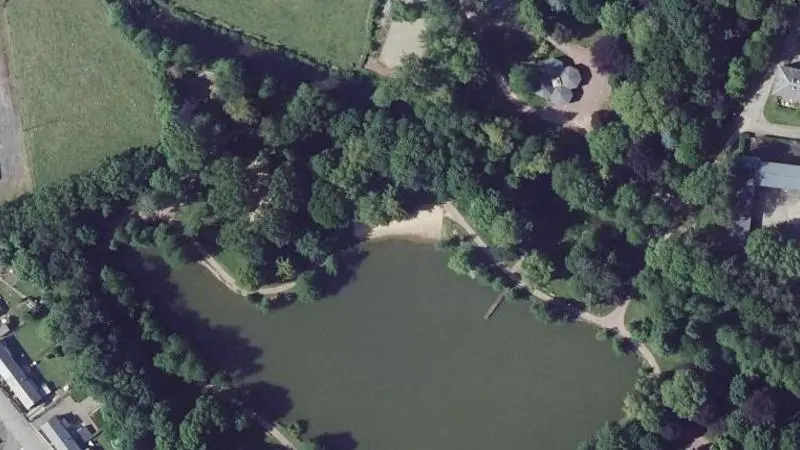 Vue aérienne : Plage de Condé-en-Normandie