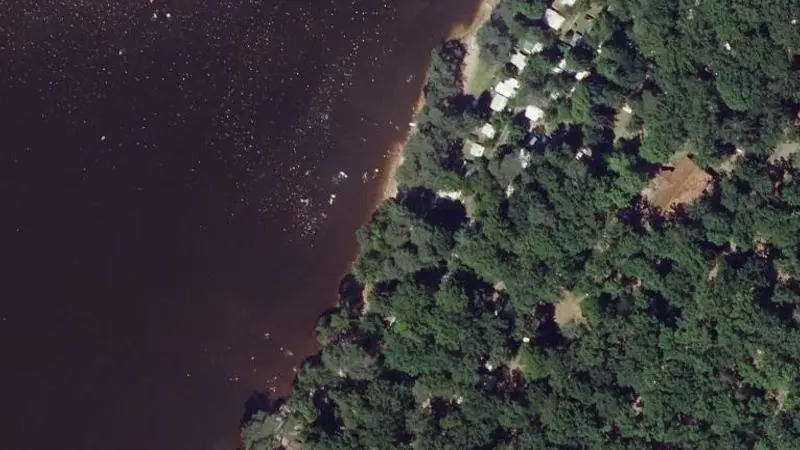 Vue aérienne : Etang de Hanau