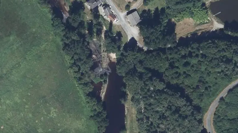 Vue aérienne : Plage de la Creuse