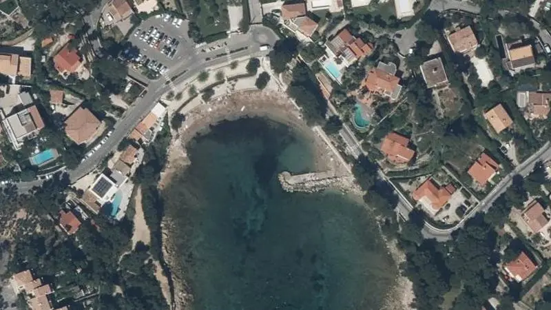 Vue aérienne : Cap Rousset