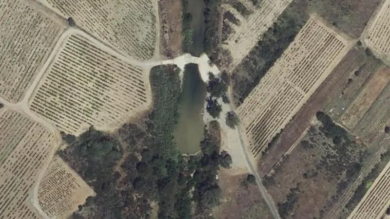 Vue aérienne : Baignade du Verdouble