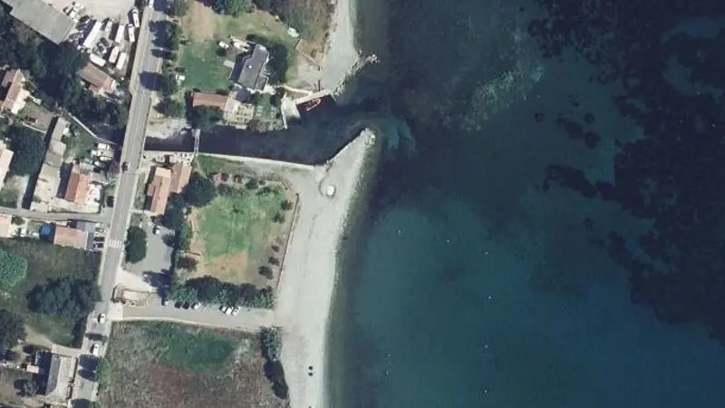 Vue aérienne : Marine de Sisco
