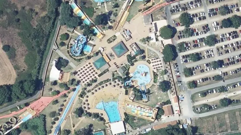 Vue aérienne : Site d'activites Aquatiques et Nautiques 6-Aqualand