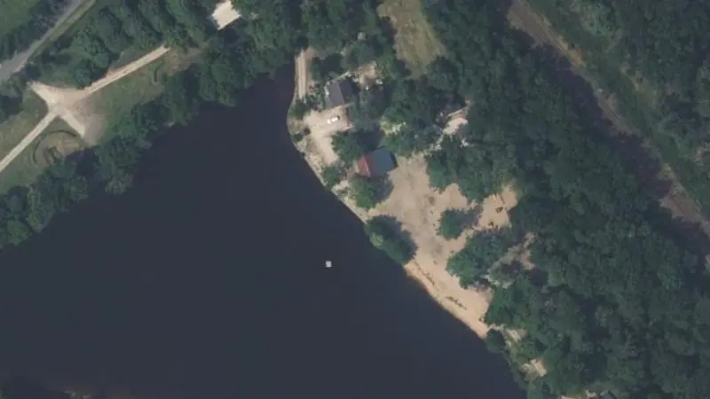 Vue aérienne : Etang de Robinson