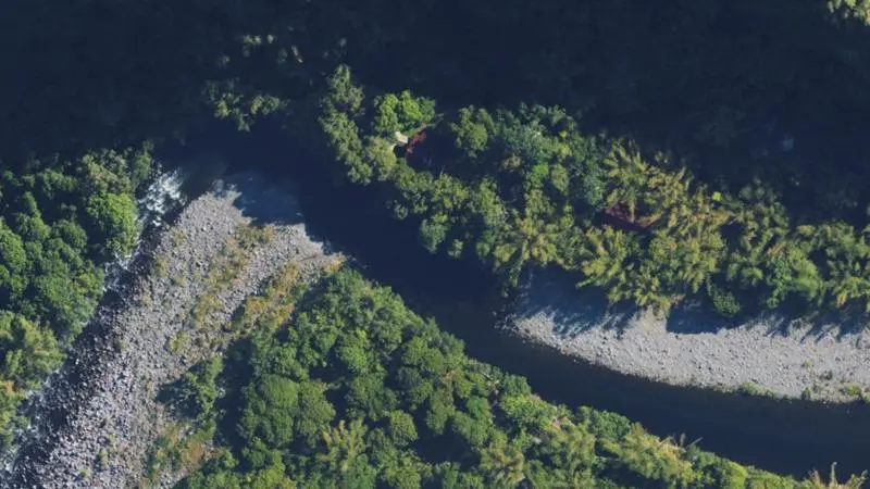 Vue aérienne : Bassin d'Ilet Bethléem