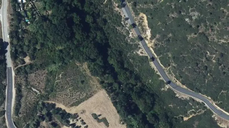 Vue aérienne : Plage de Saint-Paul de Fenouillet