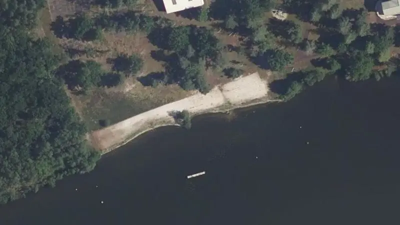 Vue aérienne : Domaine de Chales