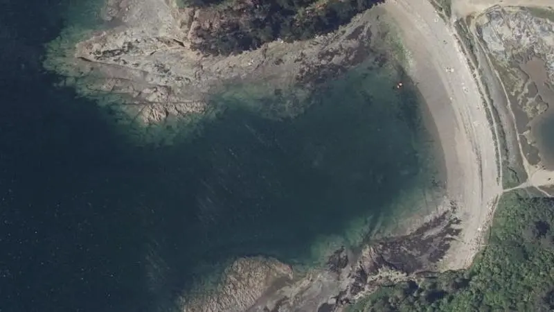Vue aérienne : Pointe du Bendy