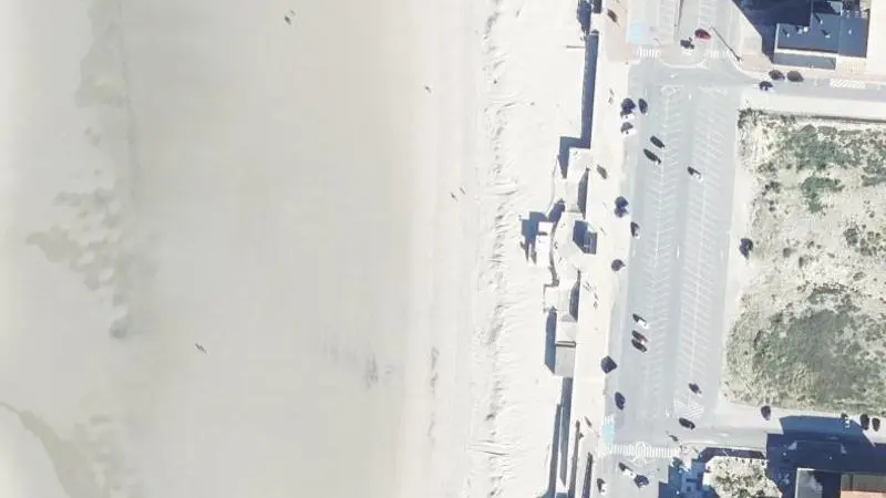 Vue aérienne : Cucq Stella- Plage