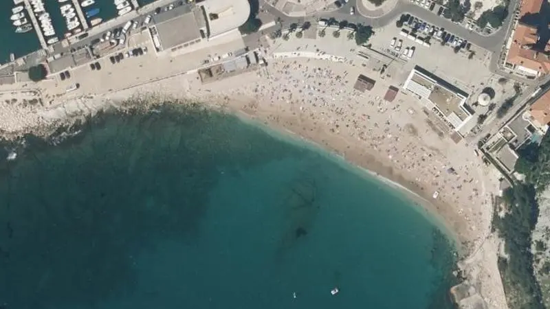 Vue aérienne : Grande Mer