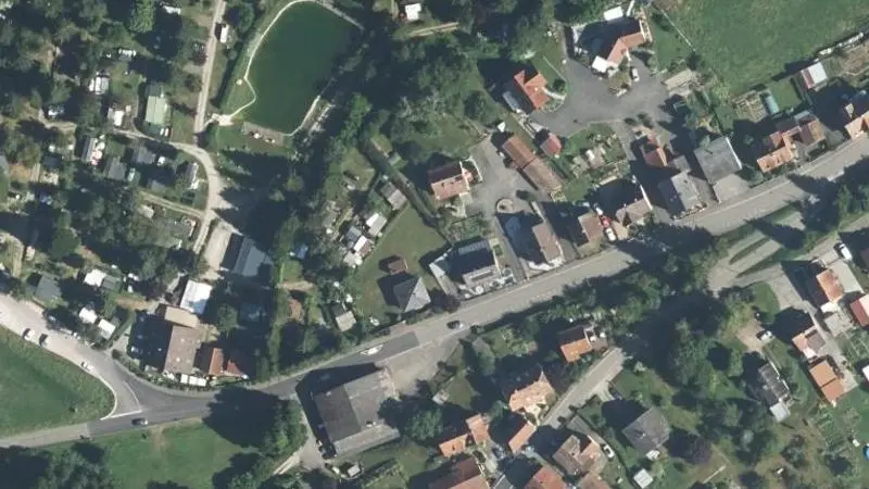 Vue aérienne : Camping Plage Loisirs