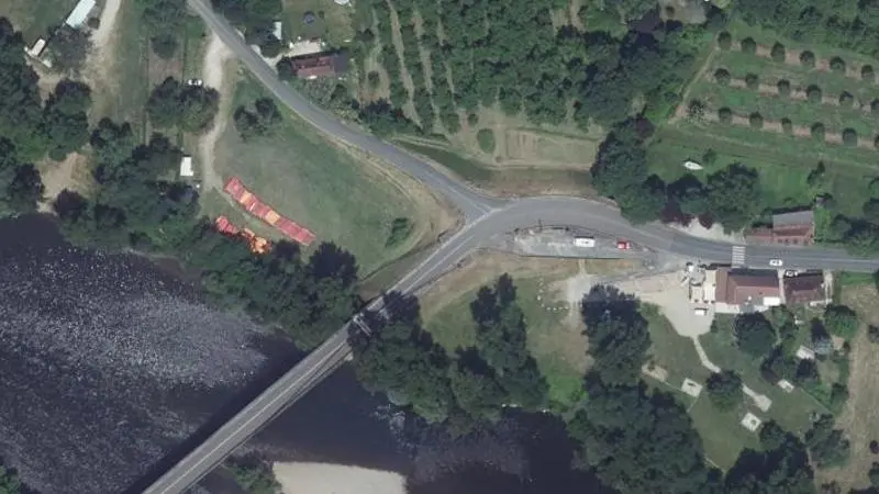 Vue aérienne : Zone de Loisirs