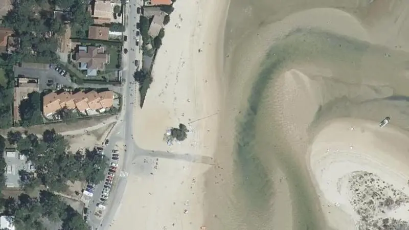 Vue aérienne : Cap-Ferret Phare
