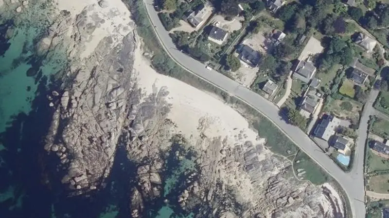 Vue aérienne : Grand Large