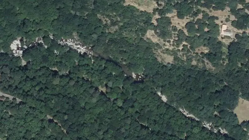 Vue aérienne : La Planche