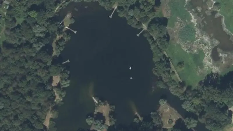 Vue aérienne : Camping du Salmengrund