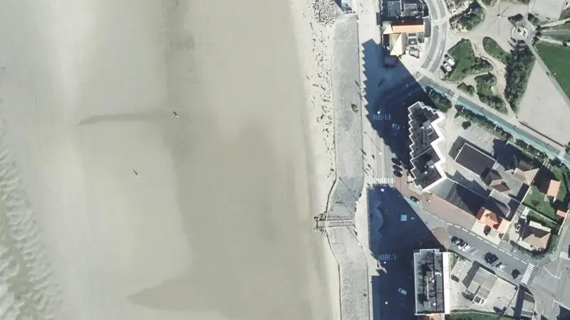 Vue aérienne : Neufchatel-Hardelot Plage