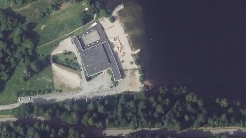 Vue aérienne : Bout du Lac le Lido