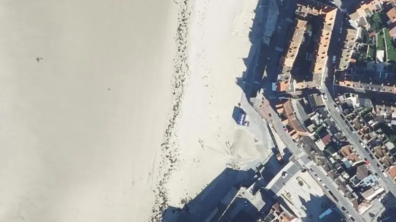 Vue aérienne : Le Portel Centre Plage