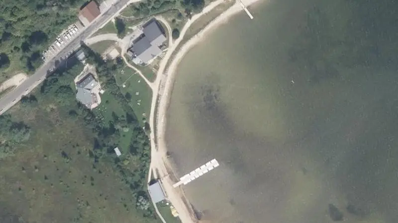 Vue aérienne : Lac des Rousses