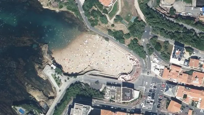 Vue aérienne : Port Vieux