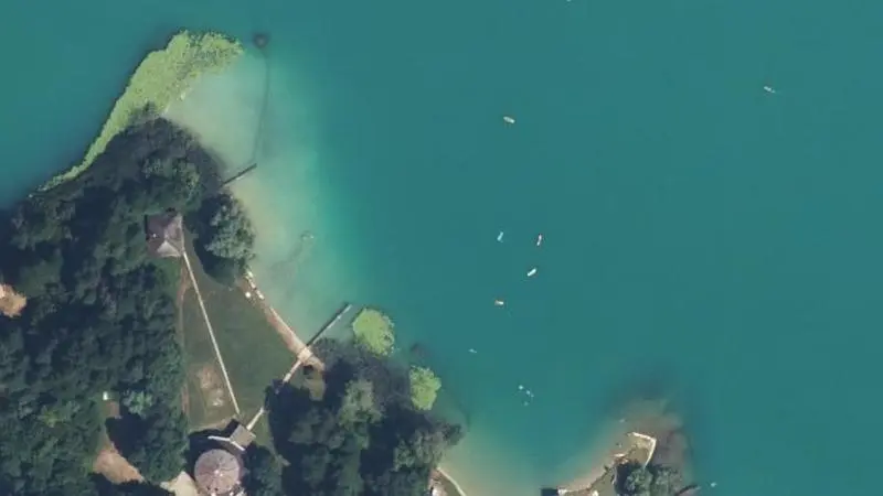 Vue aérienne : Plage du Curtelet