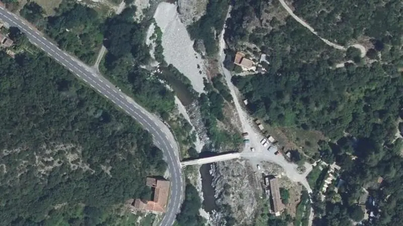 Vue aérienne : Plage de l'Hérault