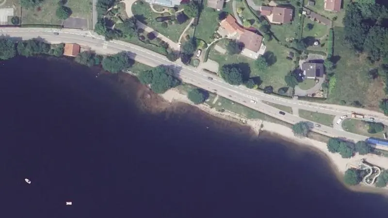 Vue aérienne : Route d'Epinal