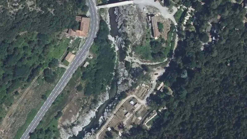 Vue aérienne : Plage de l'Hérault