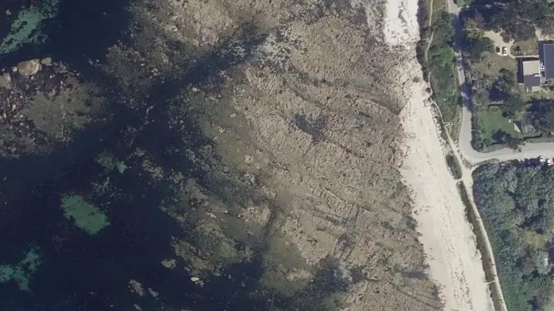 Vue aérienne : Loc'H Roz