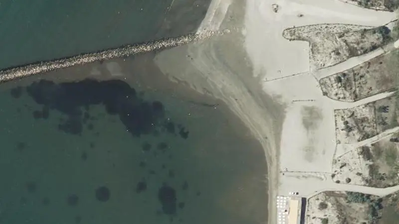 Vue aérienne : Port Camargue Sud