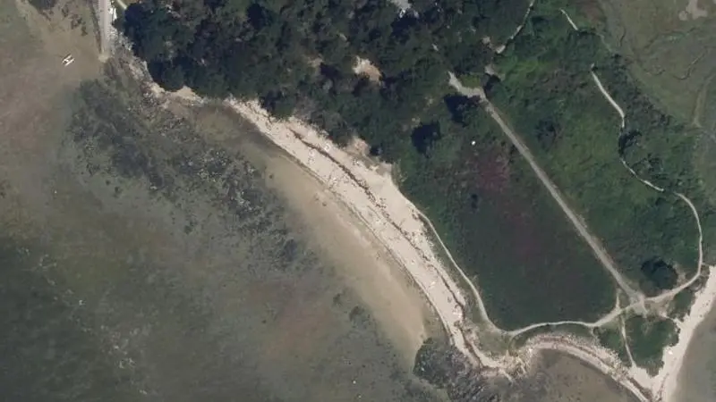 Vue aérienne : Pointe du Bill