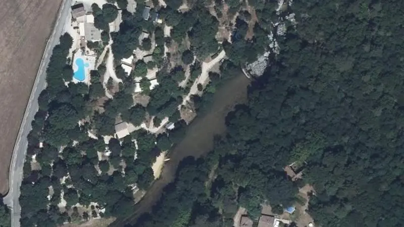 Vue aérienne : La Salendrinque