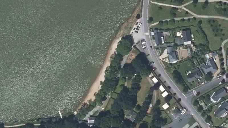 Vue aérienne : Etang de Saint Aubin
