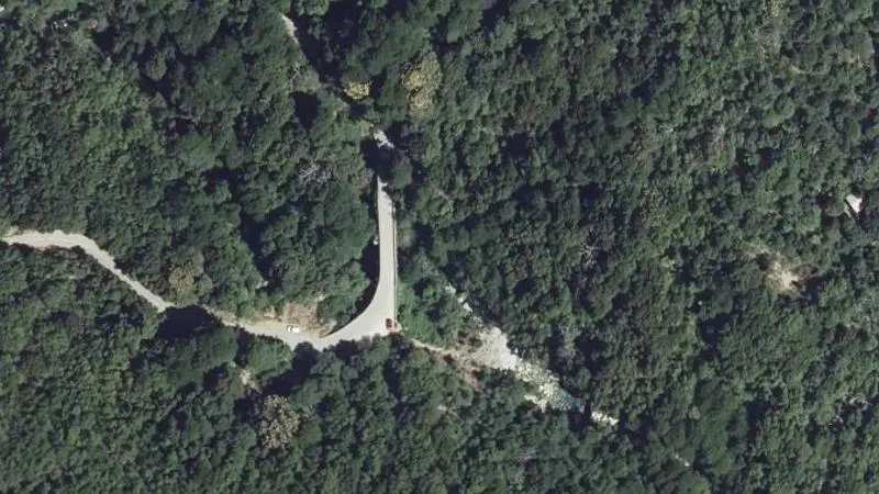 Vue aérienne : Pont de Camera