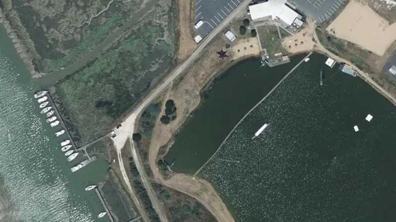 Vue aérienne : Atlantic Wake Park
