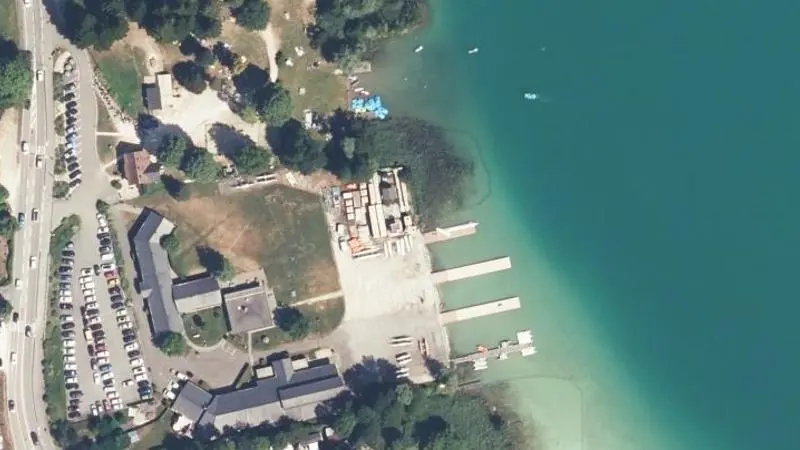 Vue aérienne : Plage Bon Vent