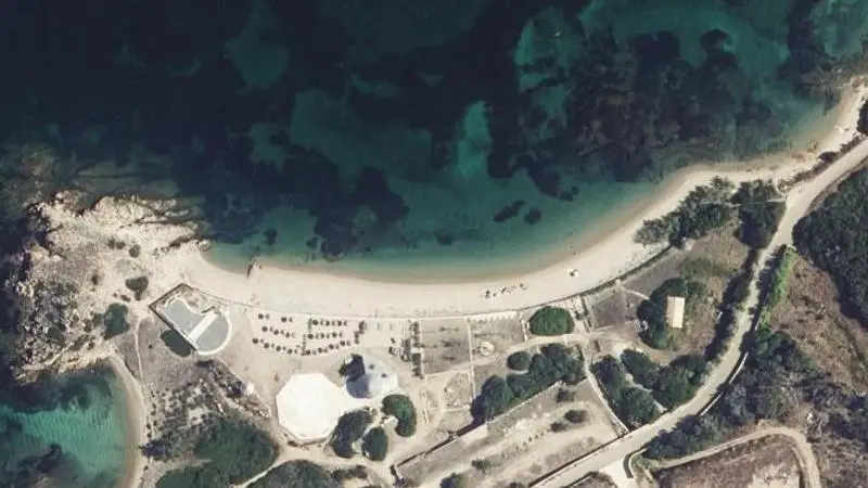 Vue aérienne : Sant' Amanza Nord