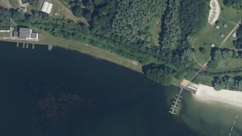 Vue aérienne : Bassin de Monampteuil