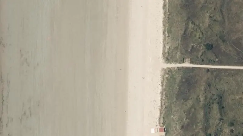 Vue aérienne : Plage du Bois Soret