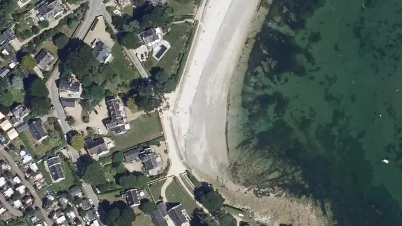 Vue aérienne : Kerbihan