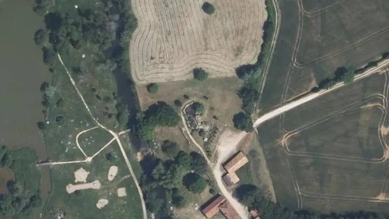 Vue aérienne : Les Iles de Payré