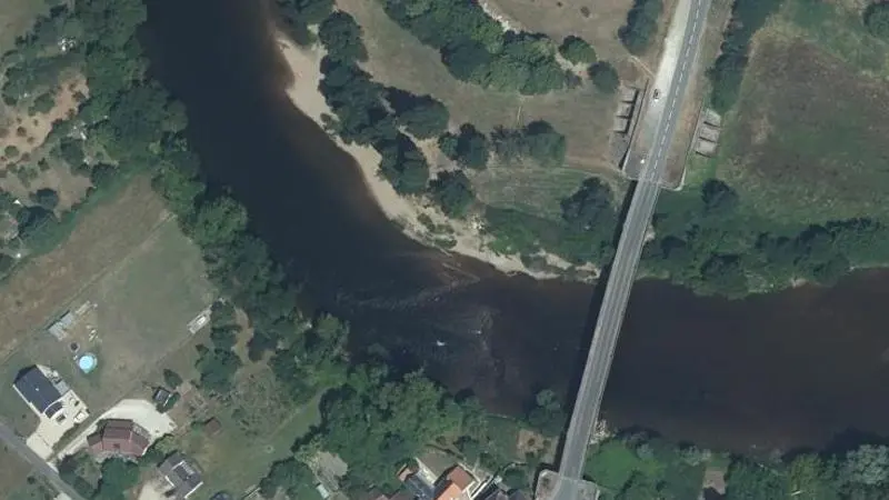 Vue aérienne : Le Bout du Pont