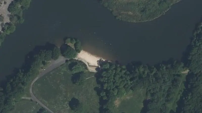Vue aérienne : Etang de Saint Blaise